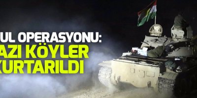 Musul operasyonu: Bazı köyler kurtarıldı