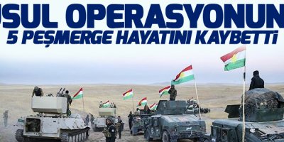 5 Peşmerge hayatını kaybetti