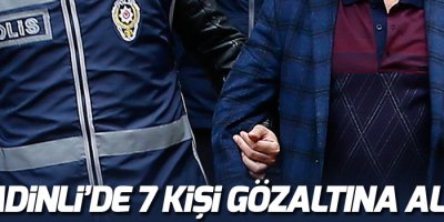 Şemdinli’de 7 kişi gözaltına alındı