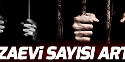Türkiye'de cezaevi sayısı arttı
