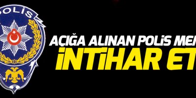 Açığa alınan polis intihar etti