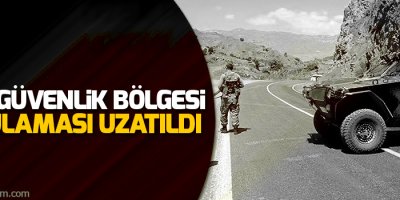 Özel Güvenlik bölgesi uygulaması uzatıldı