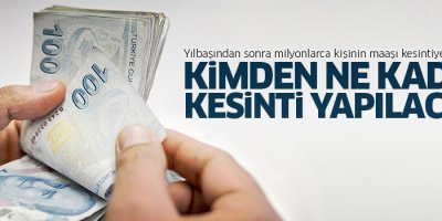 BES'le kimin maaşından ne kadar kesilecek?