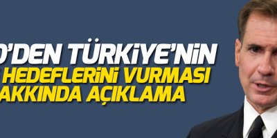 ABD'den Türkiye'nin YPG hedeflerini vurması hakkında açıklama