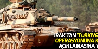 Irak'tan 'Türkiye Musul operasyonuna katıldı' açıklamasına yanıt