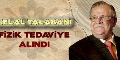 Talabani Fizik Tedavi'ye Alındı