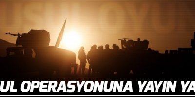 Musul operasyonuna yayın yasağı