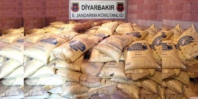 157 ton Amonyum nitrat ele geçirildi