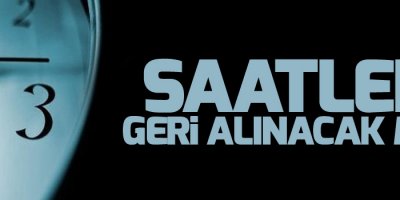 Saatler geri alınacak mı?