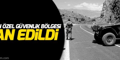 22 alan özel güvenlik bölgesi ilan edildi