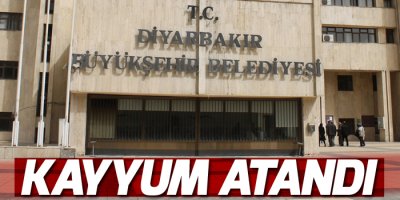 Diyarbakır Büyükşehir Belediyesi'ne kayyum atandı