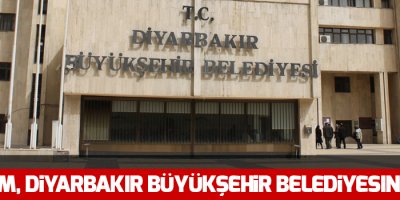 Kayyum, Diyarbakır Büyükşehir Belediyesine geldi