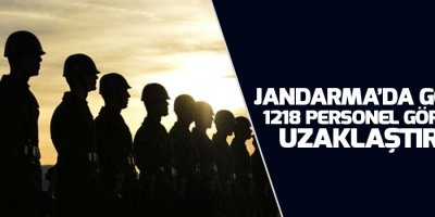 1218 asker görevden alındı