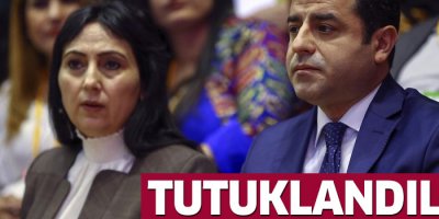 Demirtaş ve Yüksekdağ tutuklandı!