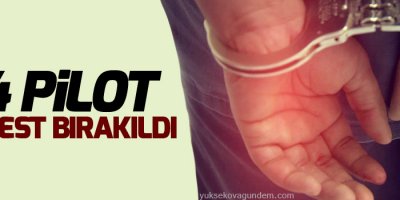 14 pilot serbest bırakıldı