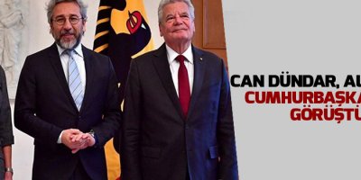 Can Dündar, Almanya Cumhurbaşkanı ile görüştü