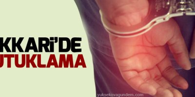 Hakkari'de 3 tutuklama