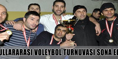 Okullararası Voleybol Turnuvası Sona Erdi