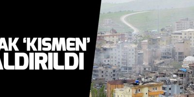 Yasak 'kısmen' kaldırıldı