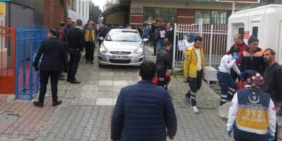 Maltepe'de elektronik firmasında patlama