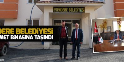Esendere Belediyesi yeni hizmet binasına kavuştu