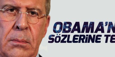 Obama'nın sözlerine tepki!