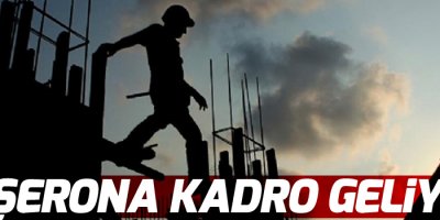 Taşerona kadro geliyor!