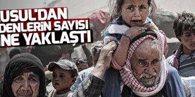 Musul'dan göç edenlerin sayısı 80 bine yaklaştı