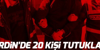 Gözaltına alınan 20 DBP'li tutuklandı