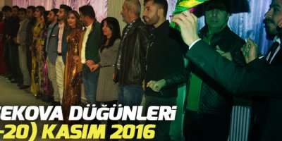 Yüksekova Düğünleri (19-20) Kasım 2016