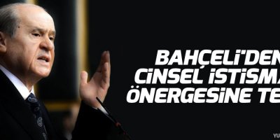 Bahçeli'den cinsel istismar önergesine tepki