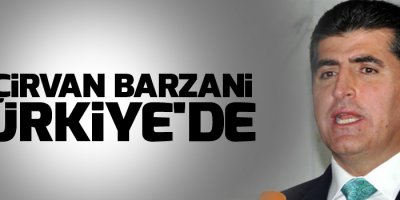 Neçirvan Barzani Türkiye'de