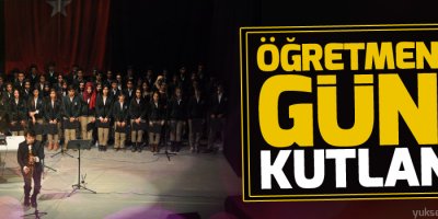 Yüksekova'da Öğretmenler günü kutlandı