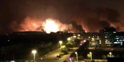 Çin'de askeri fabrikada patlama