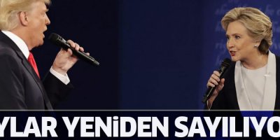 Oylar yeniden sayılıyor