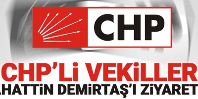 CHP'li vekiller Demirtaş'ı ziyaret etti