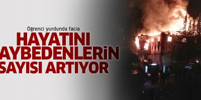 Öğrenci yurdunda yangın faciası