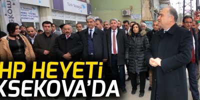 CHP heyeti Yüksekova'da