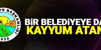 Bir belediyeye daha kayyum atandı