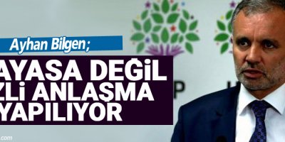 HDP Sözcüsü: Anayasa değil gizli anlaşma yapılıyor