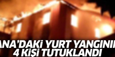 Yangın faciasında 4 tutuklama