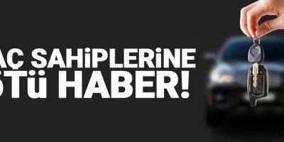 Araç Sahiplerine Kötü Haber!