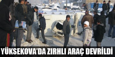 Zırhlı Araç Devrildi