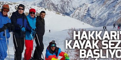 Hakkari’de kayak sezonu başlıyor