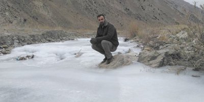 Hakkari'de dondurucu soğuklar