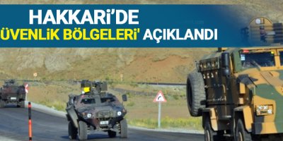 Hakkari’de 'özel güvenlik bölgeleri' açıklandı
