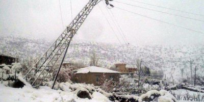 Derecik’te elektrik kesintisi