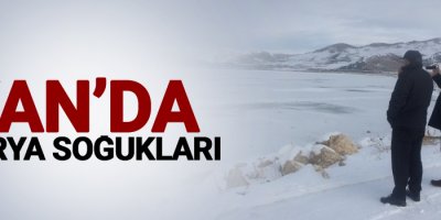 Van'da Sibirya soğukları