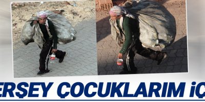 Bir annenin ekmek mücadelesi