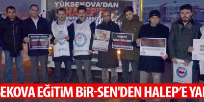Eğitim Bir-Sen'den Halep’e yardım